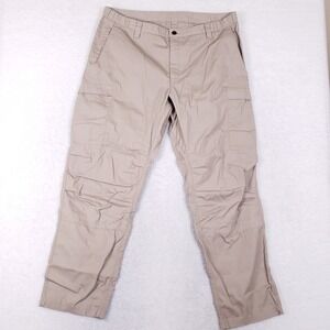 Vertx Men 40 x 32 Tactical Cargo Pants Khaki Ripstop EDC Outdoor Hiking Utility
